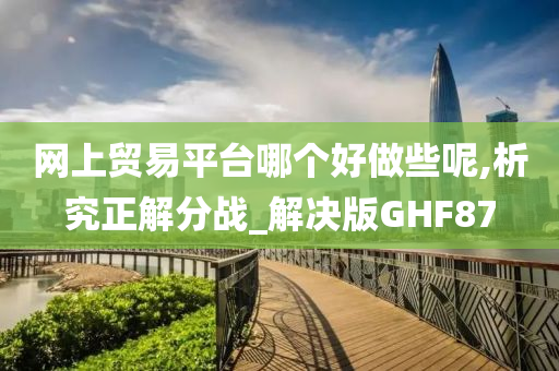 网上贸易平台哪个好做些呢,析究正解分战_解决版GHF87