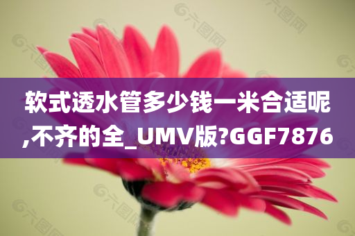 软式透水管多少钱一米合适呢,不齐的全_UMV版?GGF7876