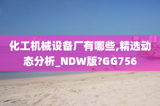 化工机械设备厂有哪些,精选动态分析_NDW版?GG756