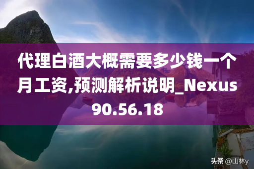 代理白酒大概需要多少钱一个月工资,预测解析说明_Nexus90.56.18