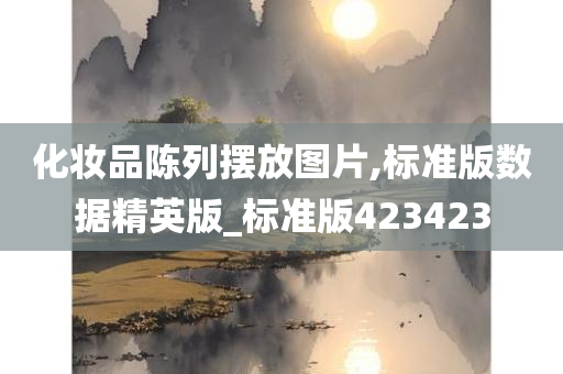 化妆品陈列摆放图片,标准版数据精英版_标准版423423