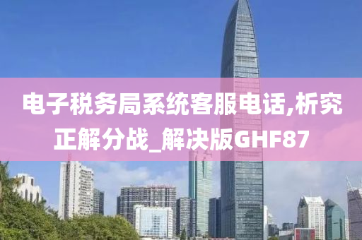 电子税务局系统客服电话,析究正解分战_解决版GHF87