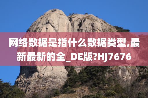 网络数据是指什么数据类型,最新最新的全_DE版?HJ7676