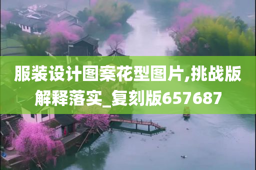 服装设计图案花型图片,挑战版解释落实_复刻版657687