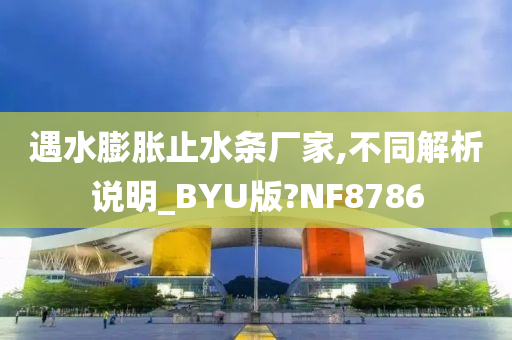 遇水膨胀止水条厂家,不同解析说明_BYU版?NF8786