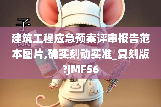 建筑工程应急预案评审报告范本图片,确实刻动实准_复刻版?JMF56