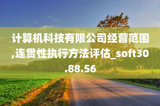 计算机科技有限公司经营范围,连贯性执行方法评估_soft30.88.56