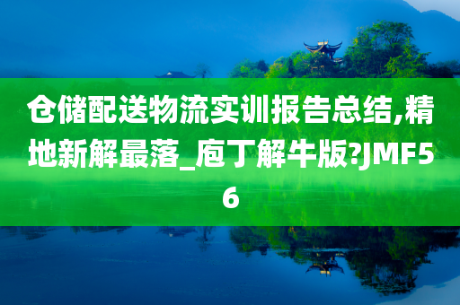 仓储配送物流实训报告总结,精地新解最落_庖丁解牛版?JMF56