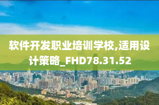 软件开发职业培训学校,适用设计策略_FHD78.31.52