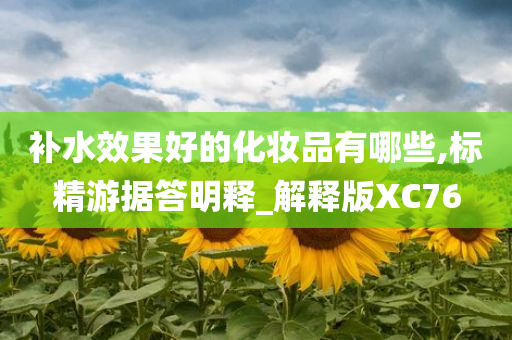 补水效果好的化妆品有哪些,标精游据答明释_解释版XC76