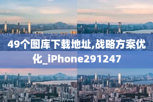 49个图库下载地址,战略方案优化_iPhone291247