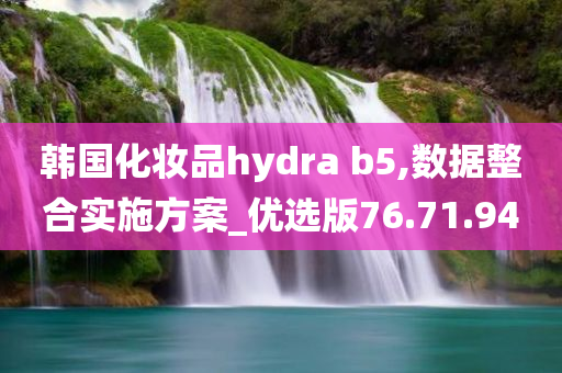 韩国化妆品hydra b5,数据整合实施方案_优选版76.71.94