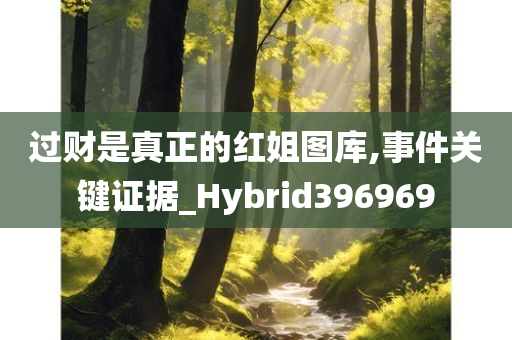 过财是真正的红姐图库,事件关键证据_Hybrid396969