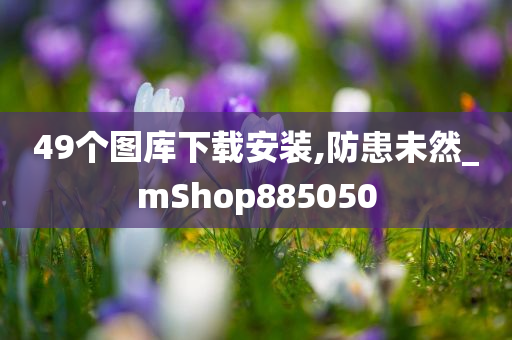 49个图库下载安装,防患未然_mShop885050