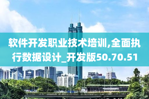 软件开发职业技术培训,全面执行数据设计_开发版50.70.51