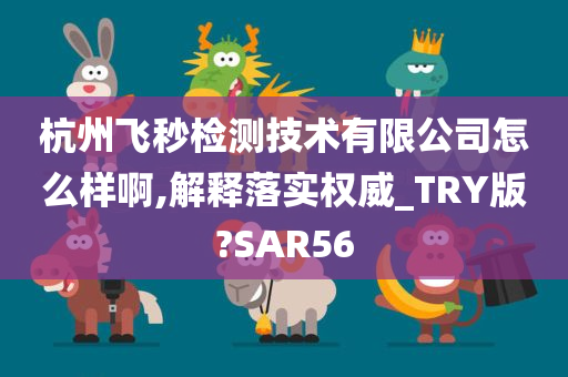 杭州飞秒检测技术有限公司怎么样啊,解释落实权威_TRY版?SAR56