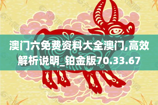 澳门六免费资料大全澳门,高效解析说明_铂金版70.33.67