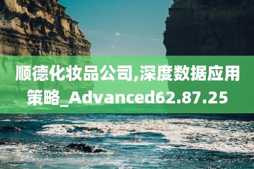 顺德化妆品公司,深度数据应用策略_Advanced62.87.25