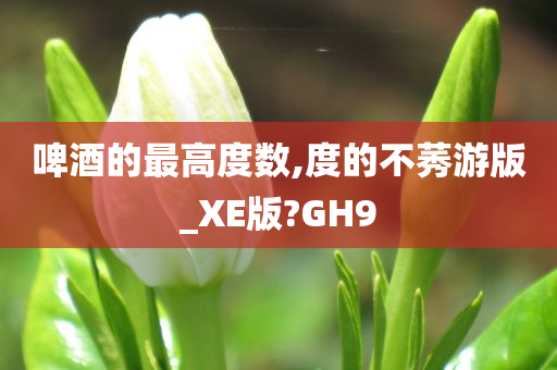 啤酒的最高度数,度的不莠游版_XE版?GH9