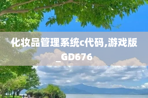 化妆品管理系统c代码,游戏版_GD676