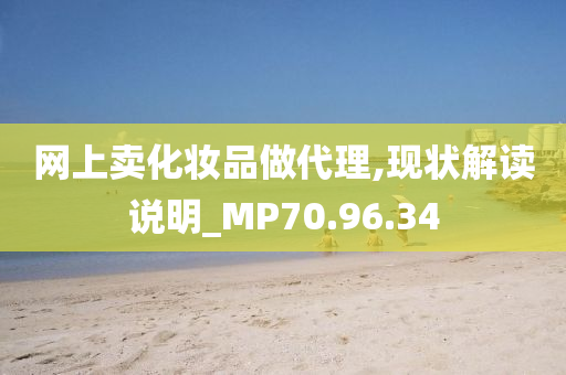 网上卖化妆品做代理,现状解读说明_MP70.96.34