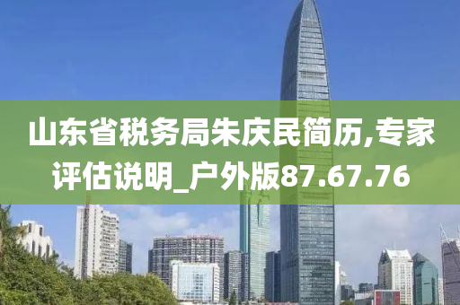 山东省税务局朱庆民简历,专家评估说明_户外版87.67.76