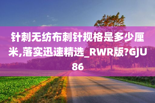 针刺无纺布刺针规格是多少厘米,落实迅速精选_RWR版?GJU86