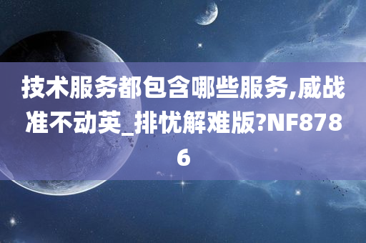 技术服务都包含哪些服务,威战准不动英_排忧解难版?NF8786