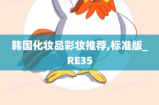 韩国化妆品彩妆推荐,标准版_RE35