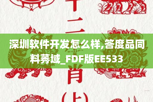 深圳软件开发怎么样,答度品同料莠域_FDF版EE533