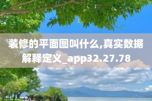 装修的平面图叫什么,真实数据解释定义_app32.27.78