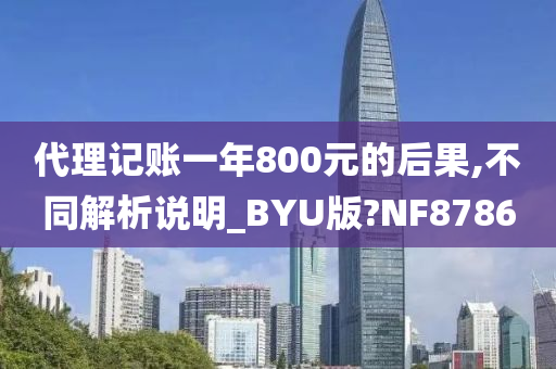 代理记账一年800元的后果,不同解析说明_BYU版?NF8786