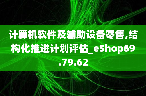 计算机软件及辅助设备零售,结构化推进计划评估_eShop69.79.62