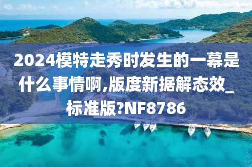 2024模特走秀时发生的一幕是什么事情啊,版度新据解态效_标准版?NF8786