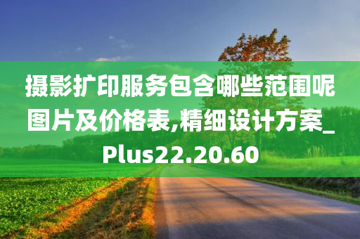 摄影扩印服务包含哪些范围呢图片及价格表,精细设计方案_Plus22.20.60