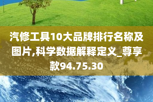 汽修工具10大品牌排行名称及图片,科学数据解释定义_尊享款94.75.30