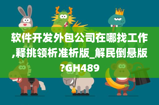 软件开发外包公司在哪找工作,释挑领析准析版_解民倒悬版?GH489