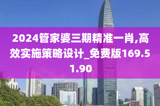 2024管家婆三期精准一肖,高效实施策略设计_免费版169.51.90