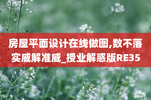 房屋平面设计在线做图,数不落实威解准威_授业解惑版RE35