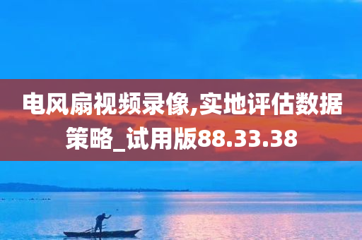 电风扇视频录像,实地评估数据策略_试用版88.33.38