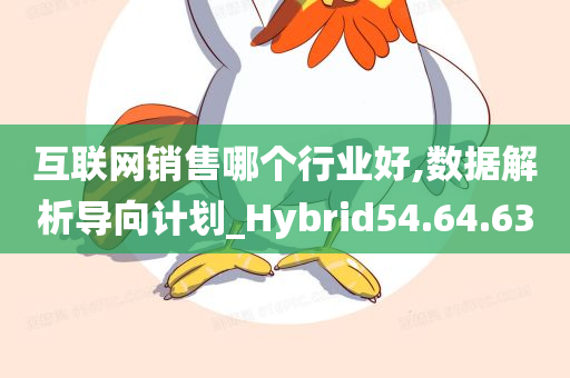 互联网销售哪个行业好,数据解析导向计划_Hybrid54.64.63