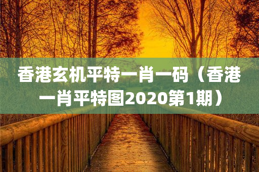 香港玄机平特一肖一码（香港一肖平特图2020第1期）