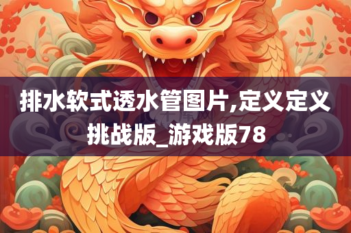 排水软式透水管图片,定义定义挑战版_游戏版78