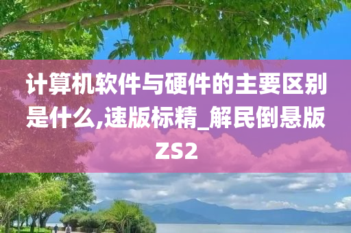 计算机软件与硬件的主要区别是什么,速版标精_解民倒悬版ZS2