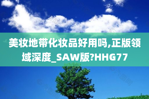 美妆地带化妆品好用吗,正版领域深度_SAW版?HHG77