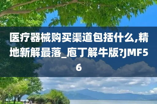 医疗器械购买渠道包括什么,精地新解最落_庖丁解牛版?JMF56