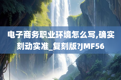 电子商务职业环境怎么写,确实刻动实准_复刻版?JMF56