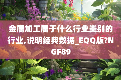 金属加工属于什么行业类别的行业,说明经典数据_EQQ版?NGF89