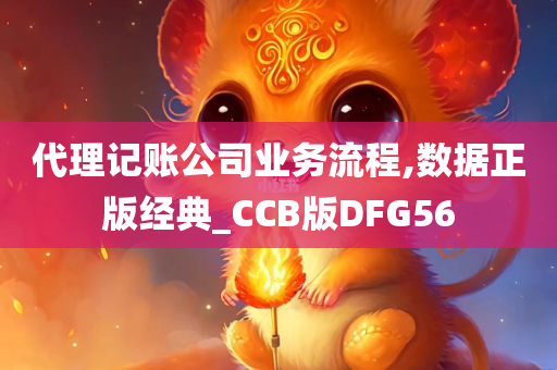 代理记账公司业务流程,数据正版经典_CCB版DFG56