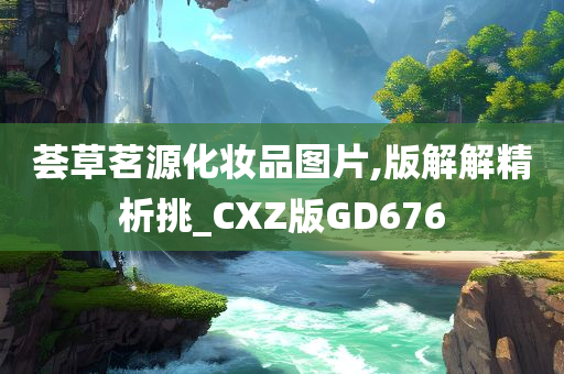 荟草茗源化妆品图片,版解解精析挑_CXZ版GD676